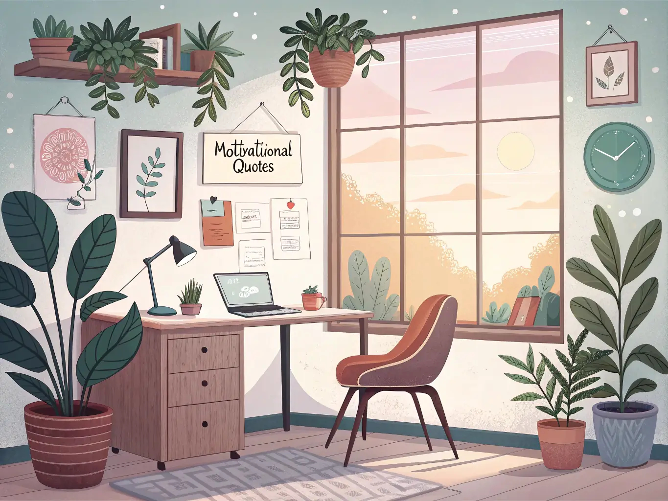 An image representing a balanced lifestyle, with elements of work and leisure harmoniously integrated, illustrating the concept of work-life balance coaching.